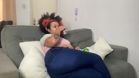 farting and burping while i watch tv
