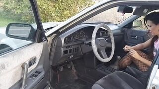 Fixing "gear stick" of my uncle Classic Vehicle # Auto Mechanic into action