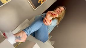 CUTE AND SEXY SHOES AND MY PERFECT POWERFUL FEET= PERFECT MACH (MP4-HD 1080p)