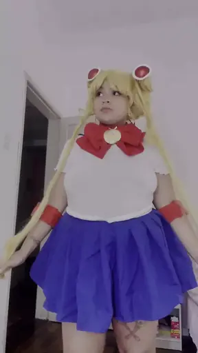 BBW Sailor Moon Strip Tease Twerk