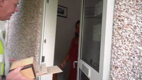 Delivery Guy Gets More Than Expected with Big Boobed Talula