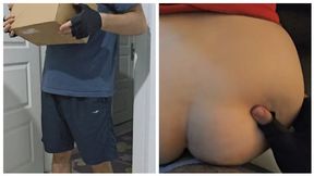 Courier Young & Lonely Widow Gets Screwed Senseless by Dirty Old Cock&#x1F346;
