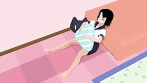 Sexy teacher gets nailed by a giant cock&#x1F346; in sailor suit