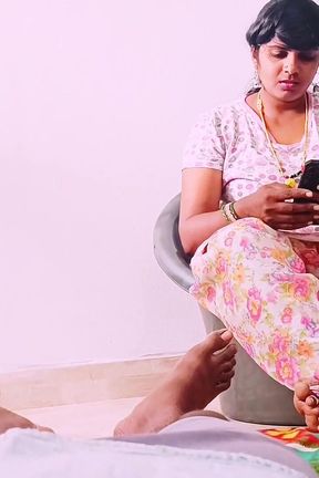 Indian Stepmom Enjoyed Stepson Big Dick. Telugu Dirty Talks.