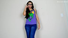 Nerdy Girl Busts Your Balls - POV Humiliation