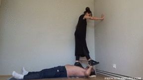 2339 Socks trampling with Jina