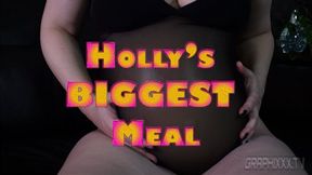 Holly's Biggest Meal (4K)