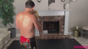 Eckobelle in a Competitive Boxing Match