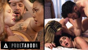 Stepdaughters Swap for Hot Daddies' Pleasure - Pure Taboo MILF Action!
