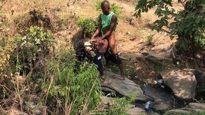outdoor sex by the river side