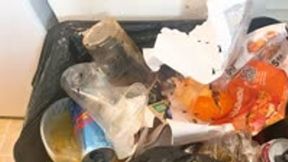 Giantess Crashes Tiny human Party in her Trash 4K smaller