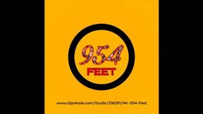 954Feet X Painful Pleasure - I’m a Niqqa that love feet stinky vinegary Flip flop FJ