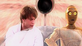 Obi Wan Sticks His Obi Cock Into A Sand Babes Ass Full Min