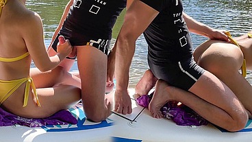 We Made Stop on a Wild Beach for Risky Outdoor Sex - Amateur Couple