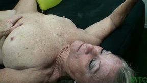 Cougar Gilf Is Fucking Her Stepson While Busting Balloons ( TEASER )
