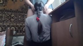 I control and direct her head to I cum faster - Lesbian-candys