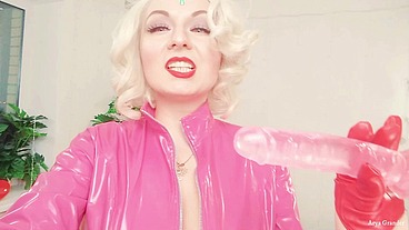 FemDom POV: sissy training hot FemDom play (Arya Grander)