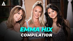Emma Hix and Her Roommate Hot Sex Compilation!
