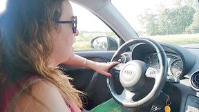 DRIVING FAST AUDI AND SUPER REVVING