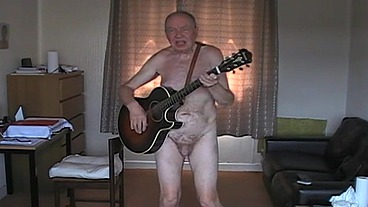 Singer/Songwriter strips naked and performs one of his compositions