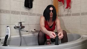 sissy slut michelle web stream ass stretching show