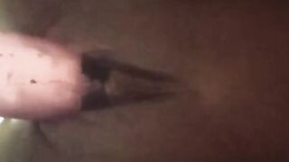Aussie Aboriginal Italian fucking pink sex toy inside shower