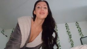 Step-mom drains your balls 4K