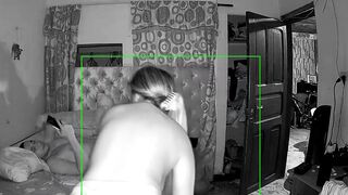 Young lovers is caught on concealed camera