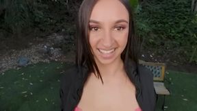 Stealing her snatch to confess passion gets you Hailey's succulent honeypot Part 1