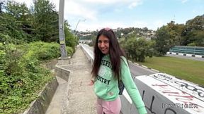 Public Agent Picks Up A Beauty, Fucked Rough In The Bushes