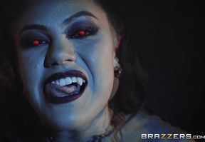Gorgeous Asian vampire chick gets properly fucked