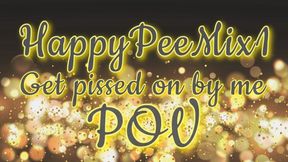 Happy Pee Mix 1 - POV Get pissed on by her (compilation of several artworks)
