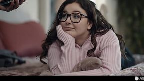 Freezing Stepdad Gives Spoiled Stepdaughter the Ultimate Orgasm