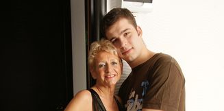 Toyboy gets surprised by a horny housekeeper