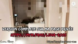 100% Reel - Defi - un Livreur De Pizza Inconnu que Je Piege Mencule et me Gicle Dans La Bouche