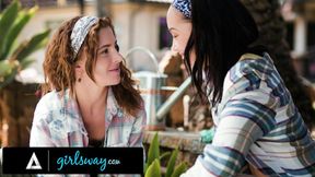 Caring Hot Girls Develop Strong Feelings