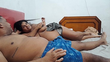 Anal real amador com grávida de nove meses.