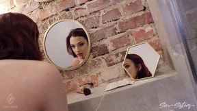 Cuckold humiliation before the date with real man - [FHD MOV] | Lady Perse