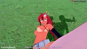 yoko littner -tengen toppa gurren lagann - premium - full vid and full pov on sheer or ptrn: fantasyking3
