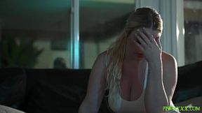 Nightmare Monster Ravishes Busty Blonde