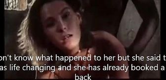 Wife immersed in wild African BBC ritual