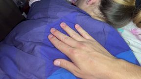 I had a one-night stand with a hot chick I met on my bed.