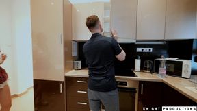 candie luciani fucking for that cream in her coffee