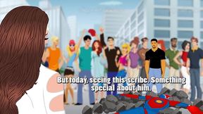 kelly d saves the city then saves some bbc for her phat pawg superhero ass
