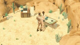 Sims four. Tomb Raider Parody. Part one - Egyptian Phalos of Destiny