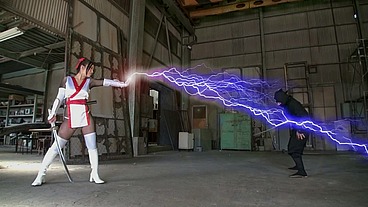 Hero ninja adventure with a sexy japanese super girl who like hot sex