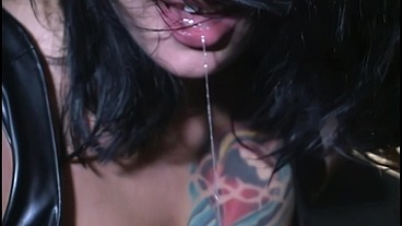She does get DPed and takes some serious dick action deep in all three holes but it sure...