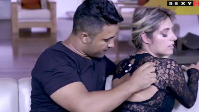 Busty blonde mom Elisa Sanches is being dicked down by a hung neighbor