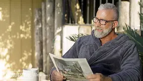 Finally, That Lonely Older Dude Nails His Younger Crush Hard-Core
