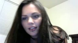 Tattoo Girls with Lip Piercing Masturbates